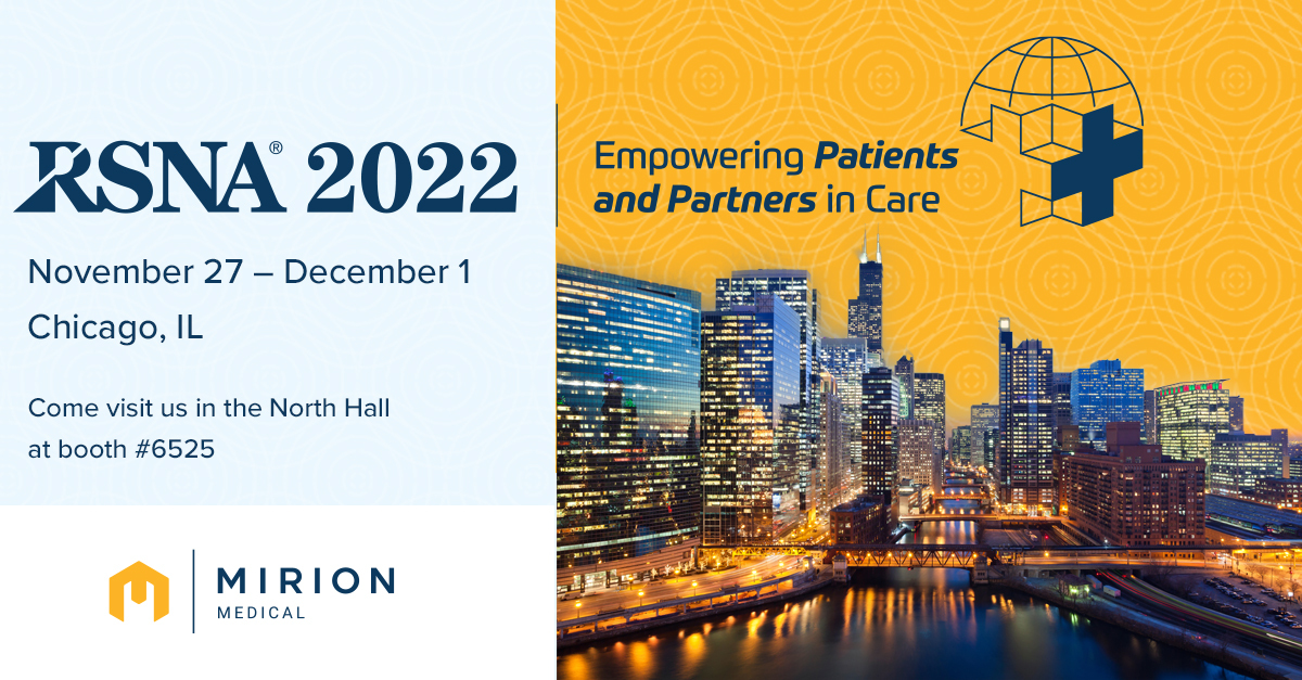 Mirion Medical Business Units Present Solutions Together at 2022 RSNA Annual Meeting
